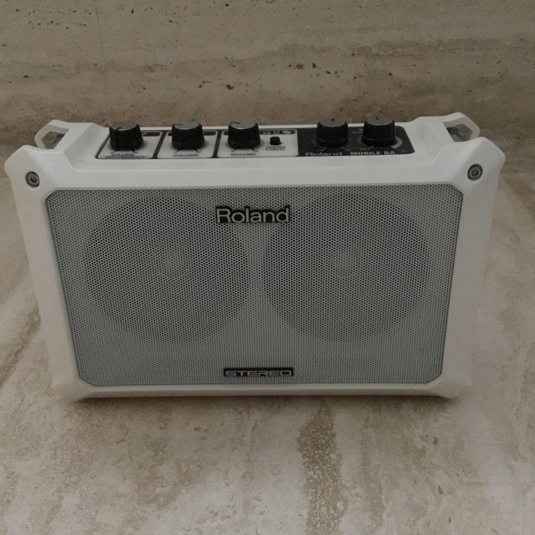 Roland Mobile BA ホワイト ポータブルスピーカー
