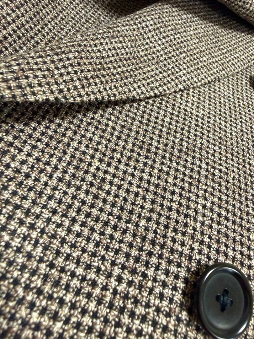 TOMORROWLAND シルクリネン生地 ダブルジャケット FERLA