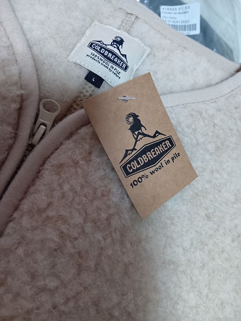 COLDBREAKER lee別注 ボディウォーマーボアベスト L