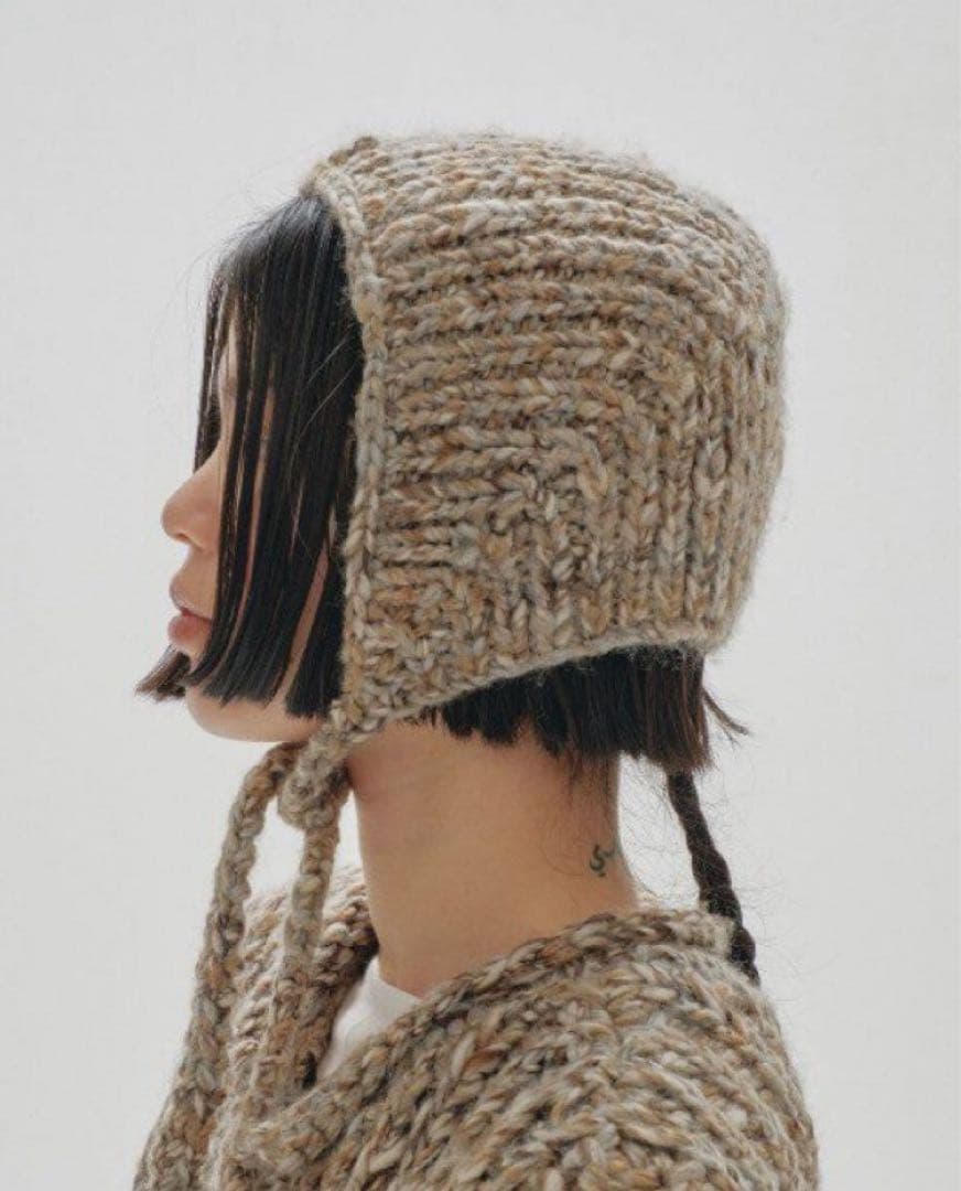 todayful Mix Knit Scarf ミックスニットスカーフ