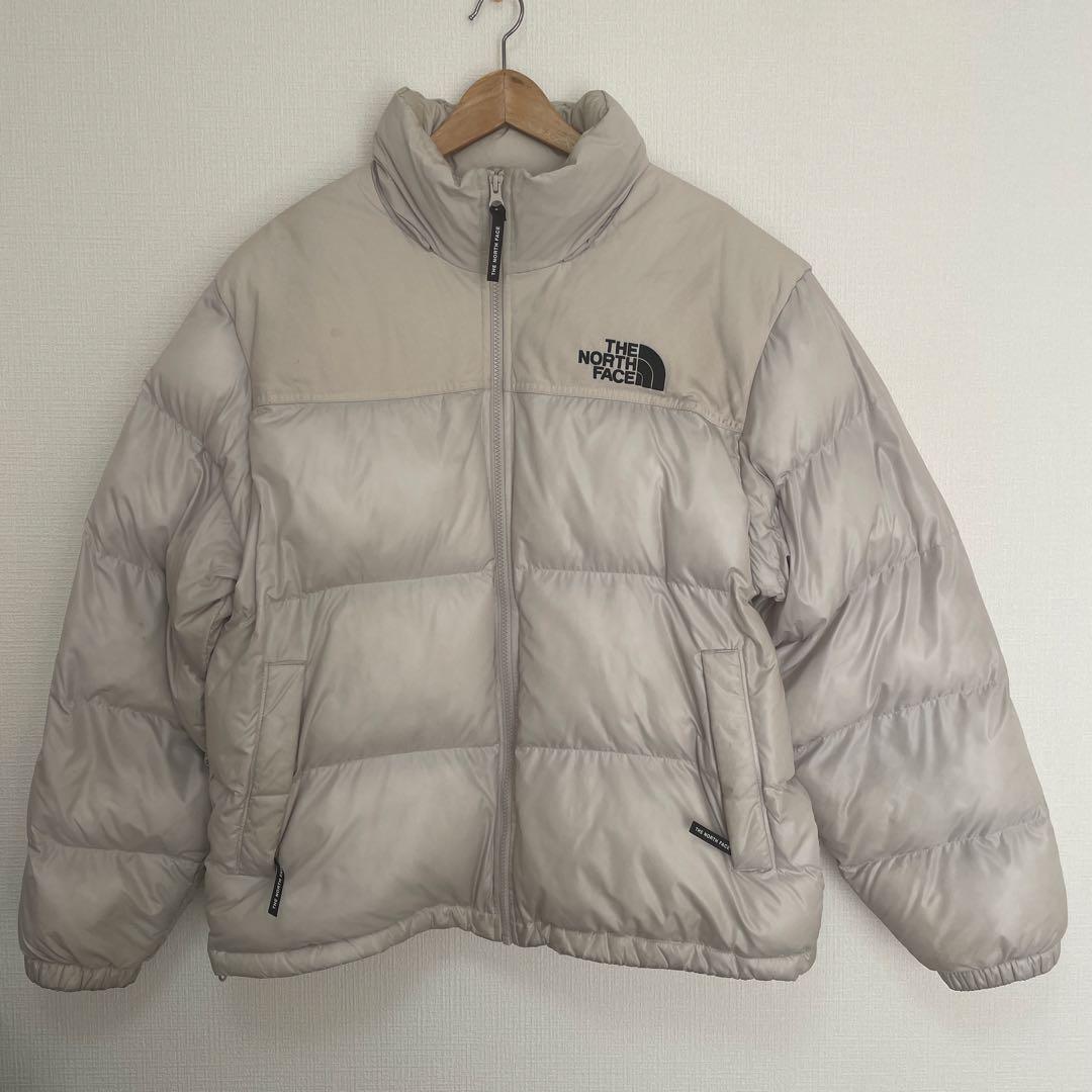 THE NORTH FACE 白ヌプシ