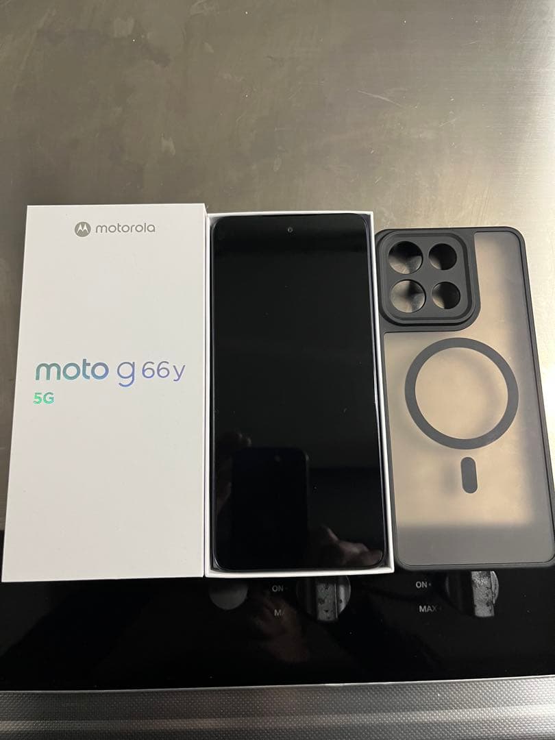 moto g66y 5G 本体 グレー ネイビー