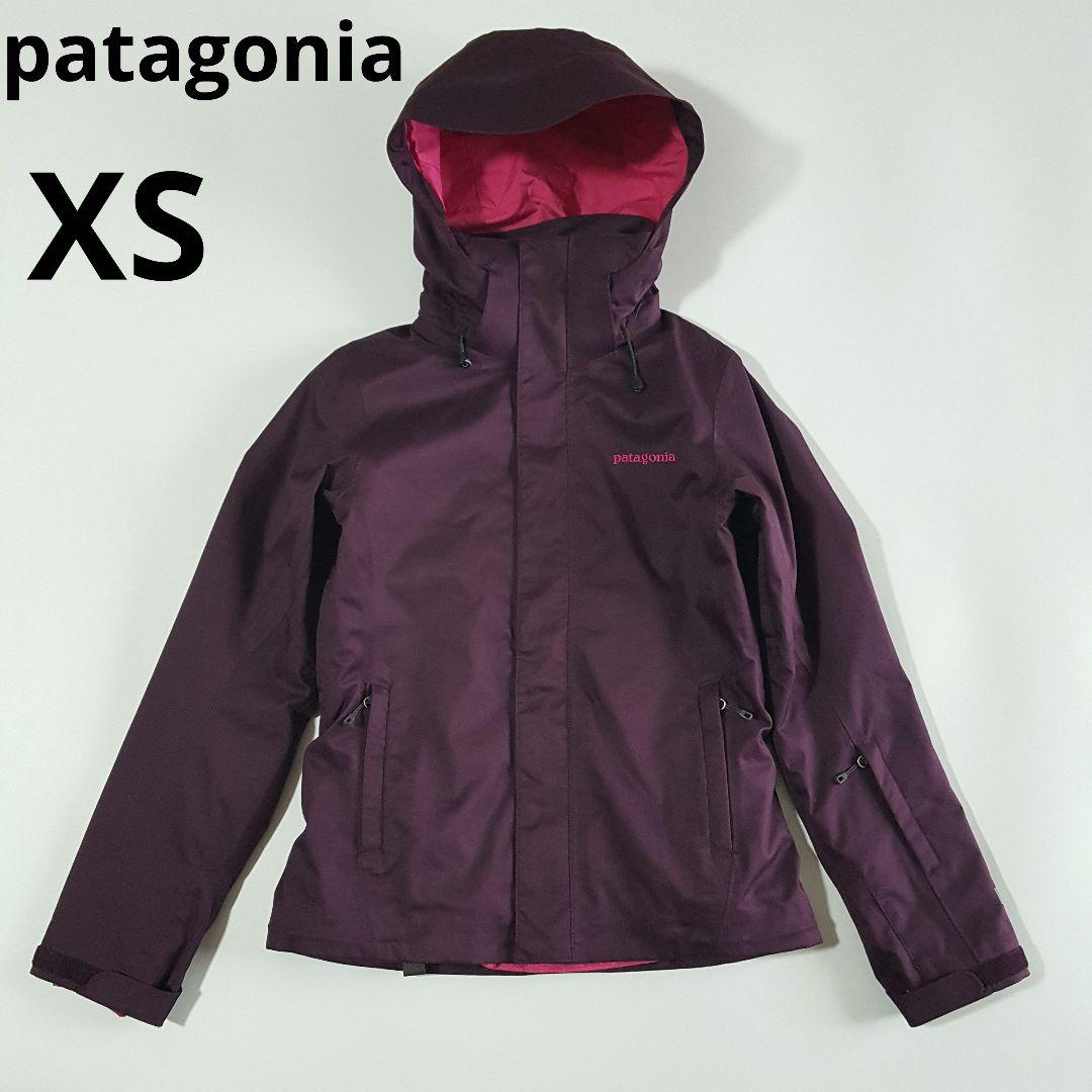 極美品 パタゴニア レディース スノージャケット キルティングジャケット付き