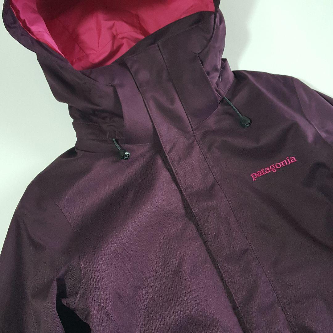 極美品 パタゴニア レディース スノージャケット キルティングジャケット付き