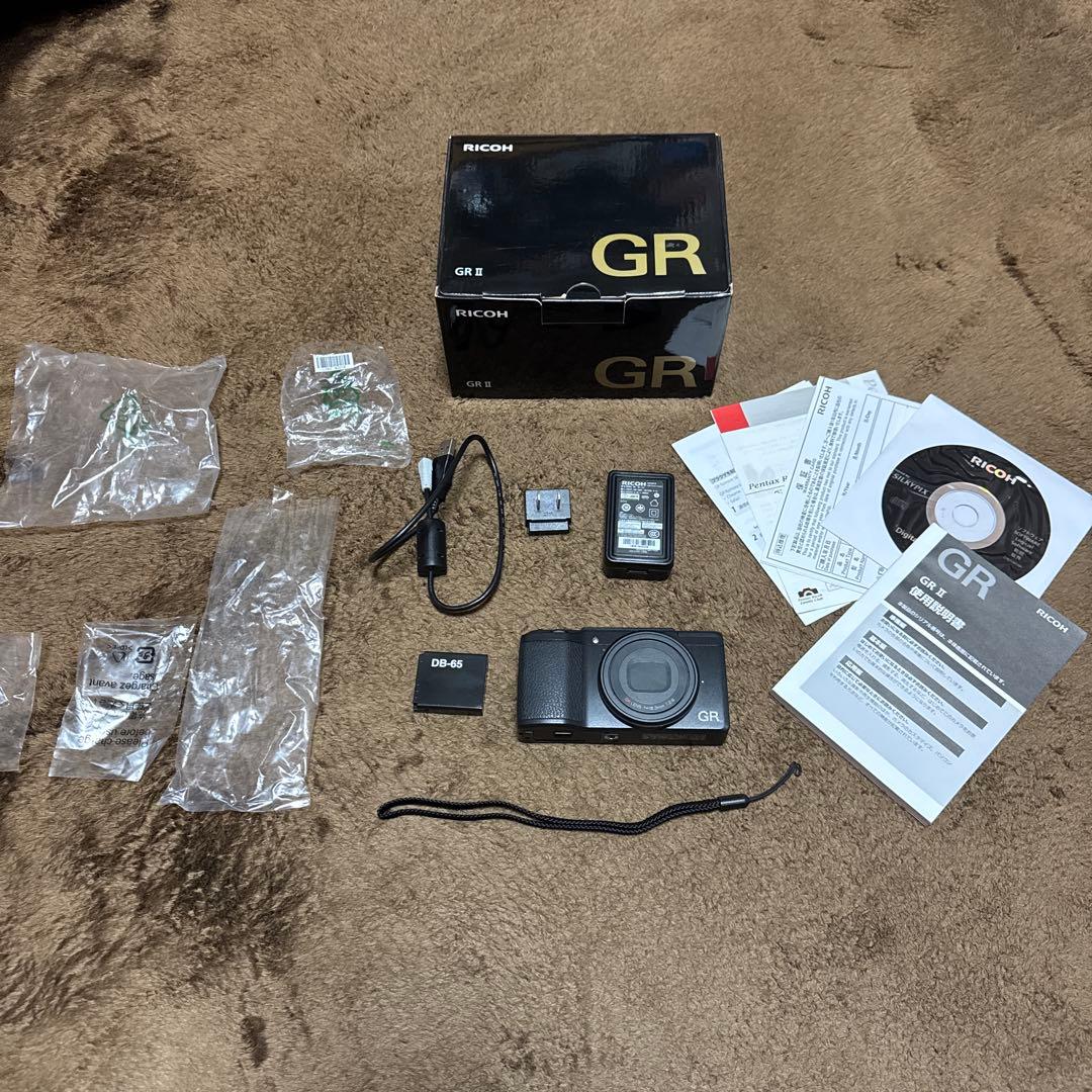 RICOH GRⅡ GR2 中古品 リコーコンパクトデジタルカメラ 箱付き