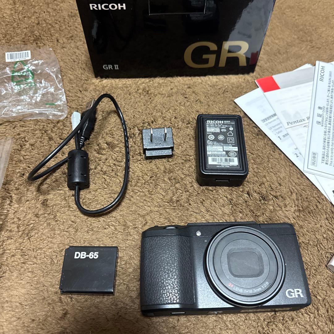 RICOH GRⅡ GR2 中古品 リコーコンパクトデジタルカメラ 箱付き