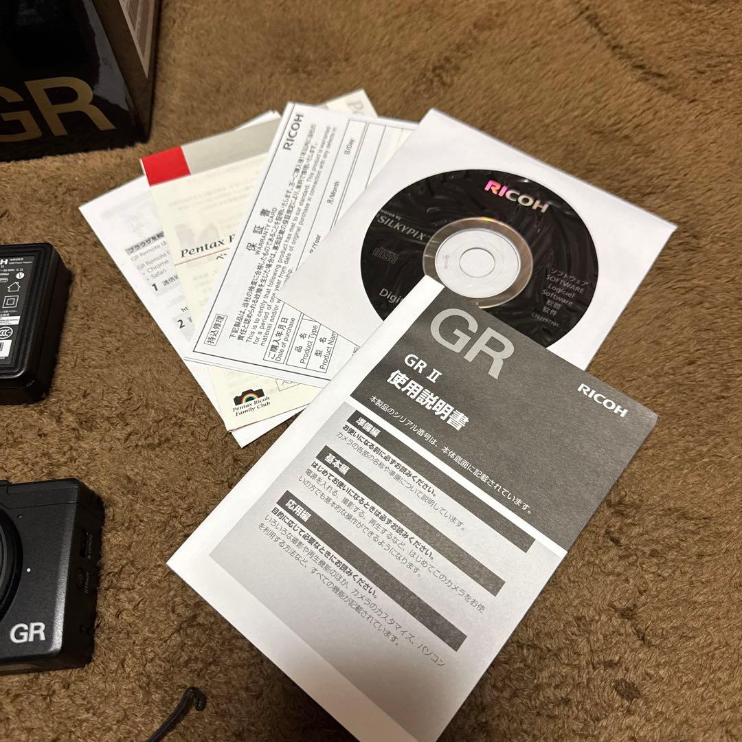 RICOH GRⅡ GR2 中古品 リコーコンパクトデジタルカメラ 箱付き