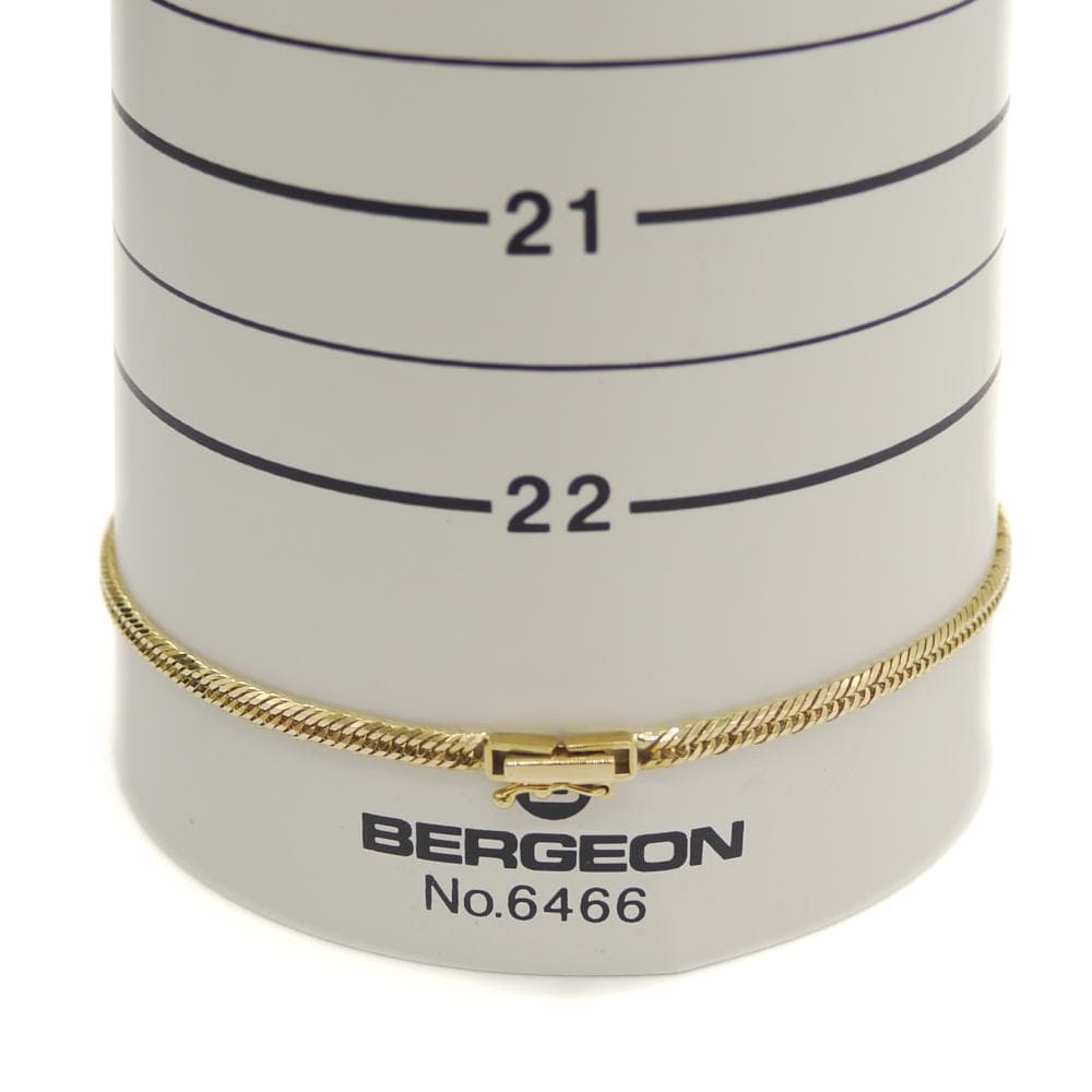 6g K18 喜平12面トリプルアンクレット 18金 アンクレット Y04982