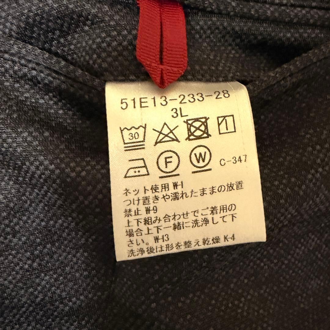 ✨極美品 BLACK LABEL ビジネススーツ 3L ネイビー 大きいサイズ