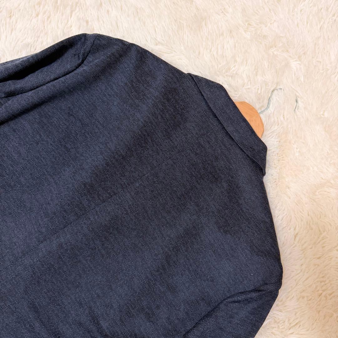 ✨極美品 BLACK LABEL ビジネススーツ 3L ネイビー 大きいサイズ