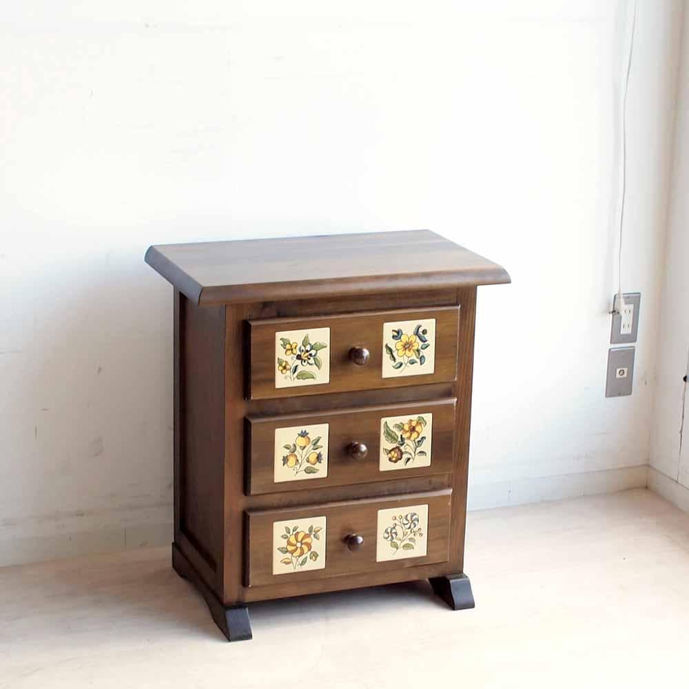 アクタス バレンシアシリーズ 3段チェスト パイン材 スペイン製 ZR24238