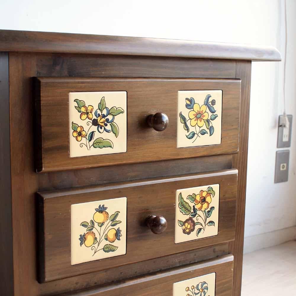 アクタス バレンシアシリーズ 3段チェスト パイン材 スペイン製 ZR24238