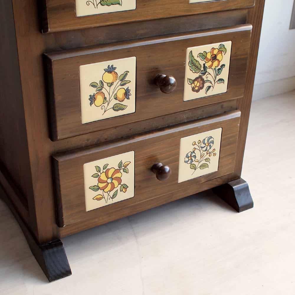 アクタス バレンシアシリーズ 3段チェスト パイン材 スペイン製 ZR24238