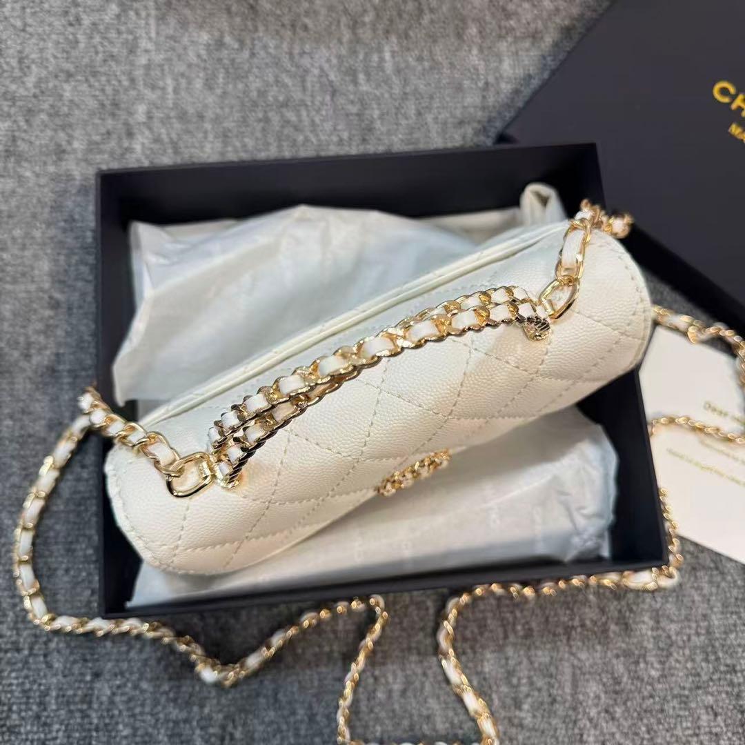 VIP限定 ノベルティ チェーンショルダーバッグ ホワイト