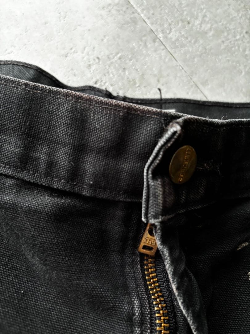 USA製　カーハート　ダブルニーペインターパンツ　B01 BLK ブラック