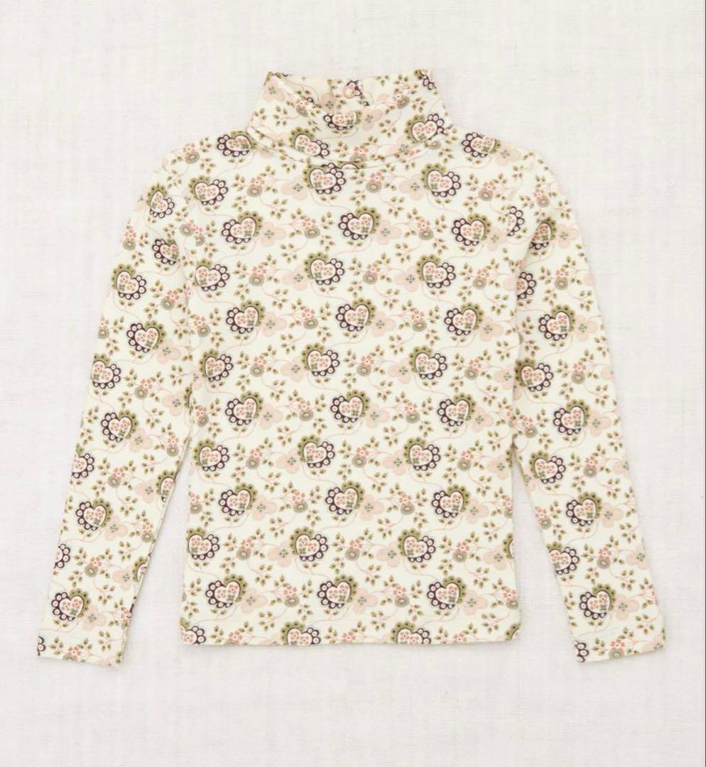 トップス Misha&Puff Turtleneck -Sugar Calico 4y
