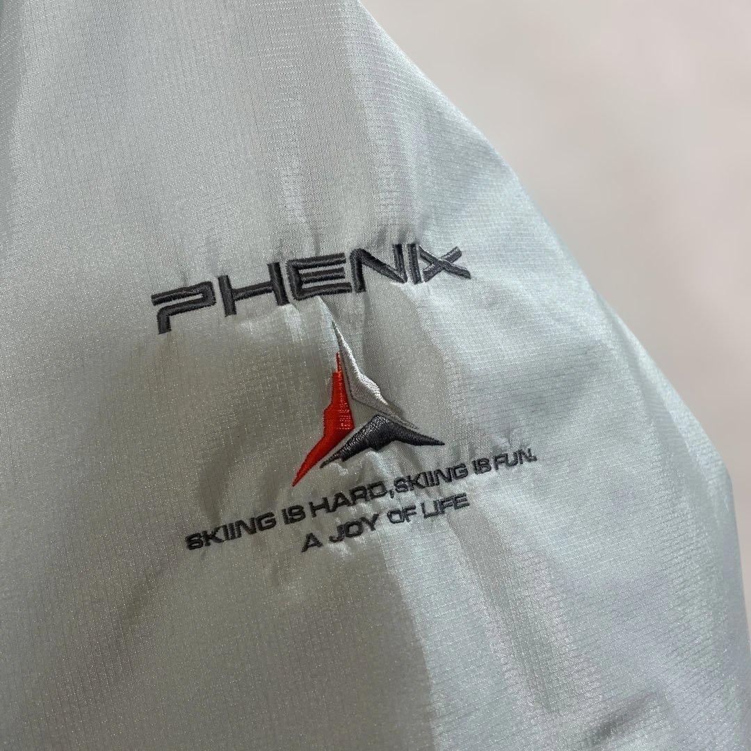 PHENIX スキーウェア 水色系シルバー/ネイビー　男女兼用