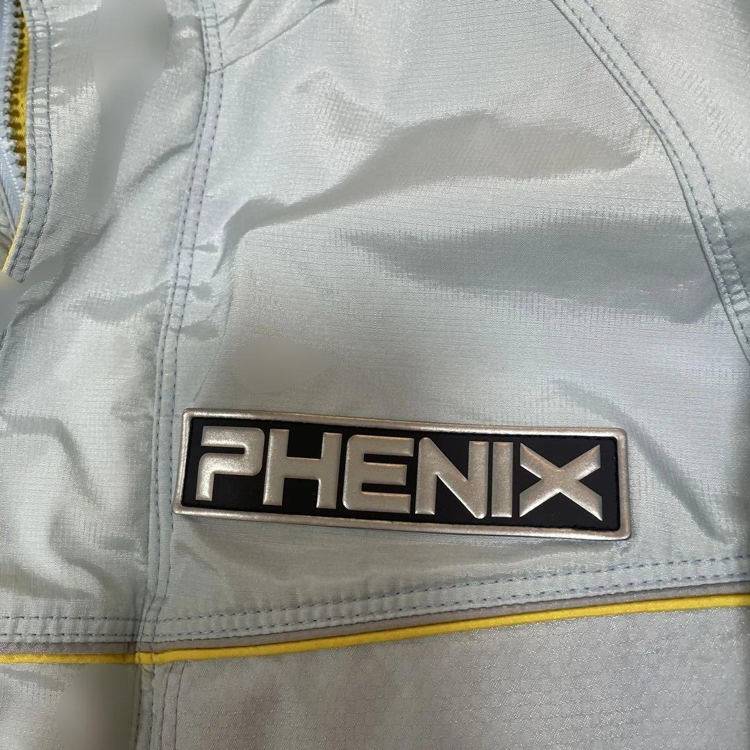 PHENIX スキーウェア 水色系シルバー/ネイビー　男女兼用