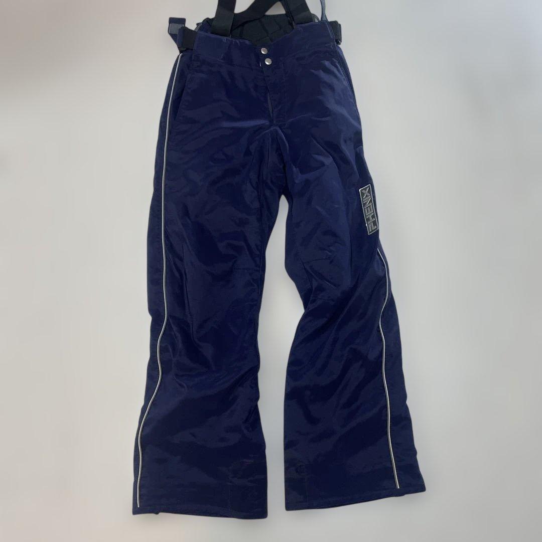 PHENIX スキーウェア 水色系シルバー/ネイビー　男女兼用