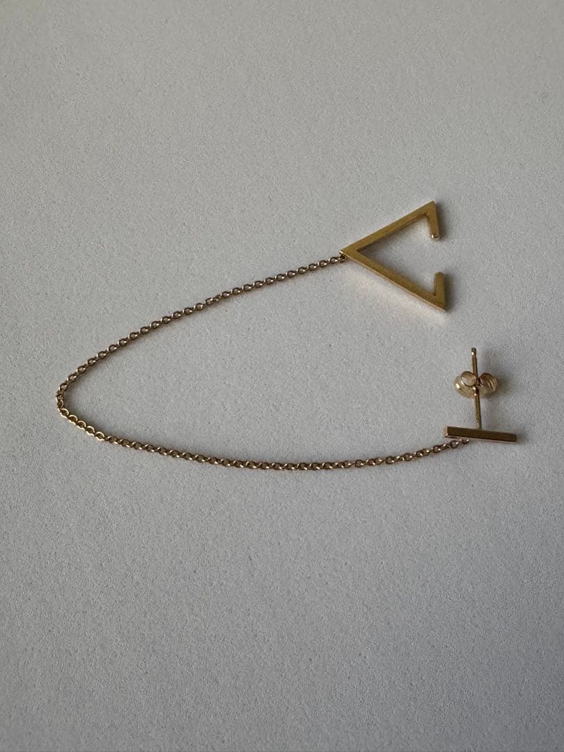 【hirotaka/ヒロタカ】イヤーカフチェーンピアス( 片耳用)