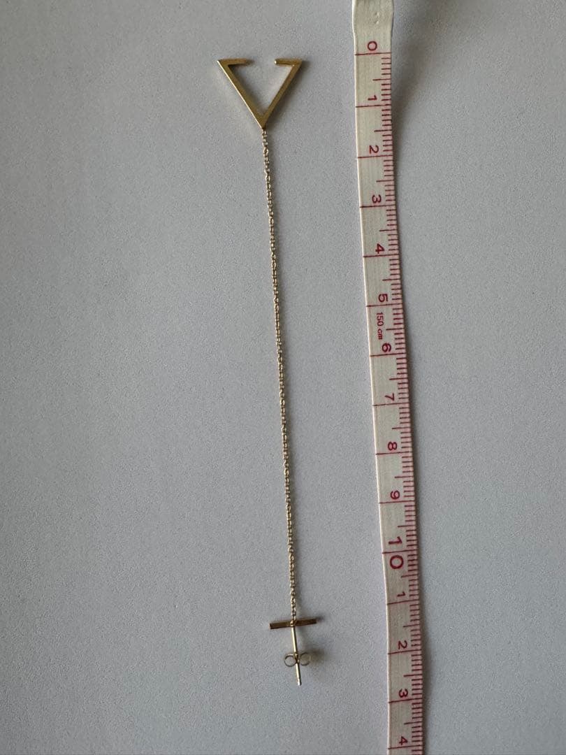 【hirotaka/ヒロタカ】イヤーカフチェーンピアス( 片耳用)