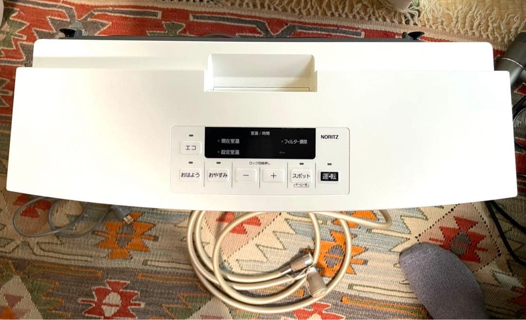 ノーリツ ガスファンヒーター GFH-4006SW5 都市ガス用 ガスコード付き