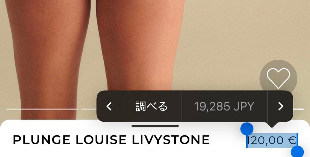 LIVY ブラック ビキニ セパレート水着