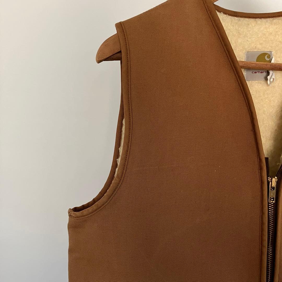 90s00s カーハートダックボアワークベストUSA製 M