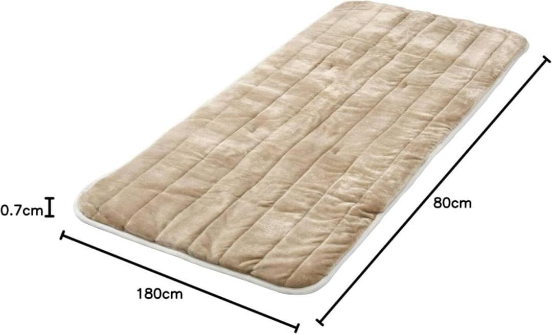 [山善] 洗える どこでも カーペット (丸洗い可能) 180×80 ベージュ