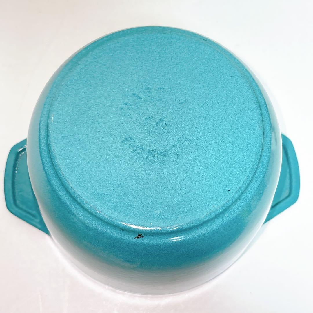 【美品】staub ラ・ココット de GOHAN M ミント