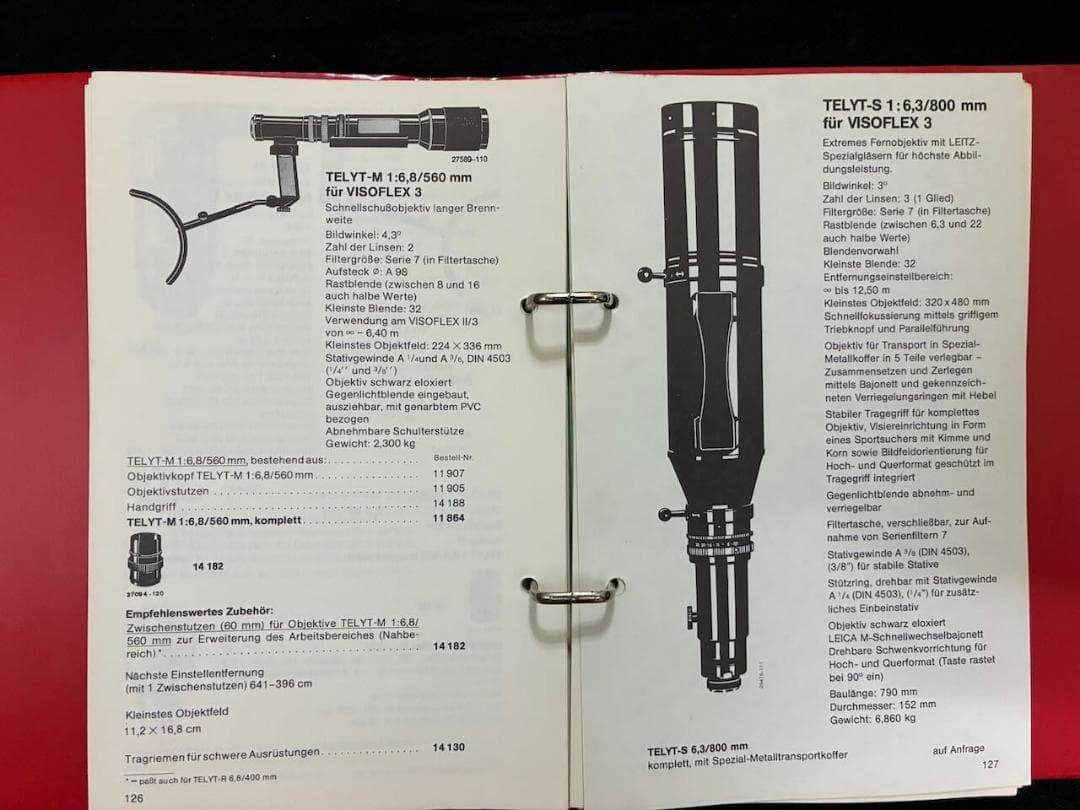ライカ Leica 1978年オリジナル ディーラーズ ブックドイツ語版