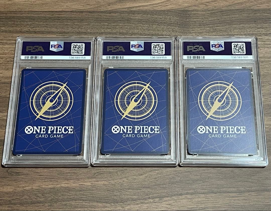 ルフィ エース サボ 3兄弟 SP psa10 3連番 ワンピース カード