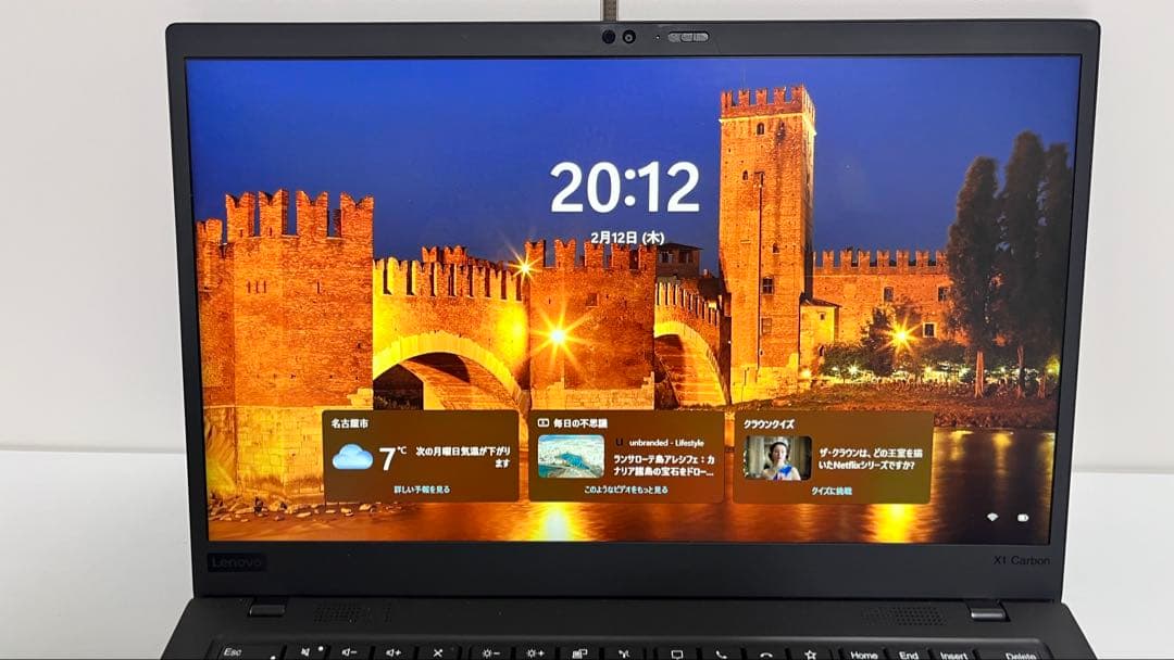 Windowsノート本体 ThinkPad X1Carbon Gen8 i7 16G/512G Win11