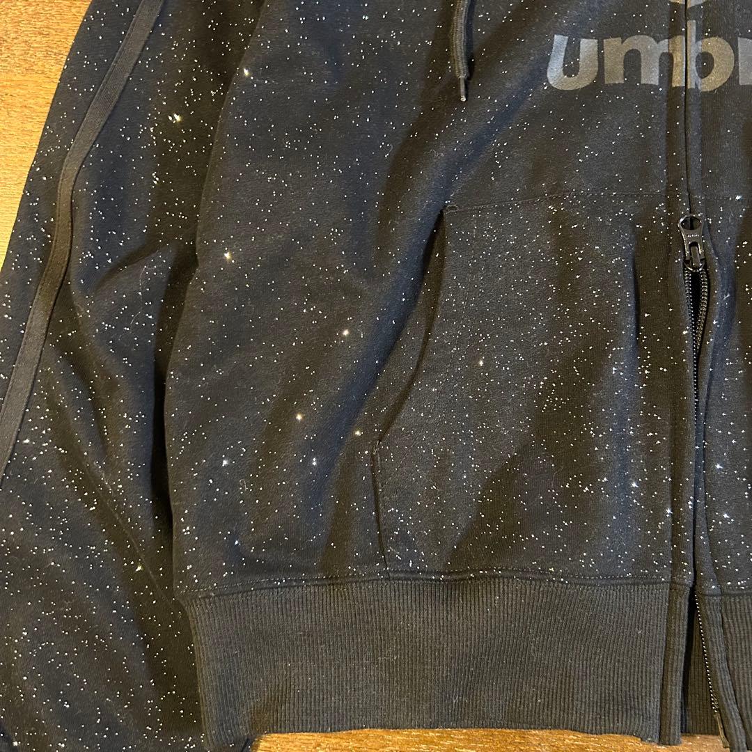 UMBRO×Casselini ライトストーン センターロゴ ダブルジップ