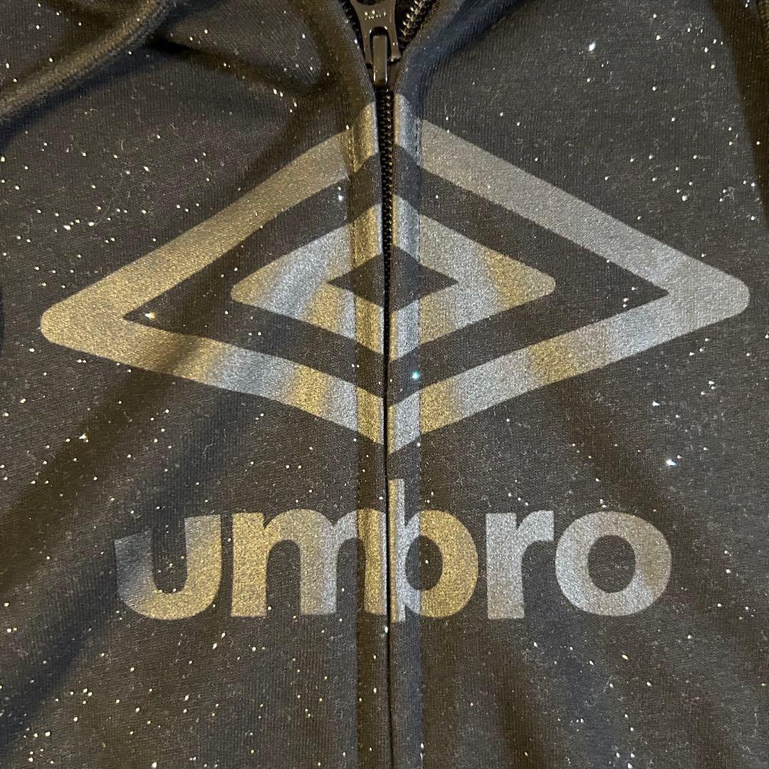 UMBRO×Casselini ライトストーン センターロゴ ダブルジップ