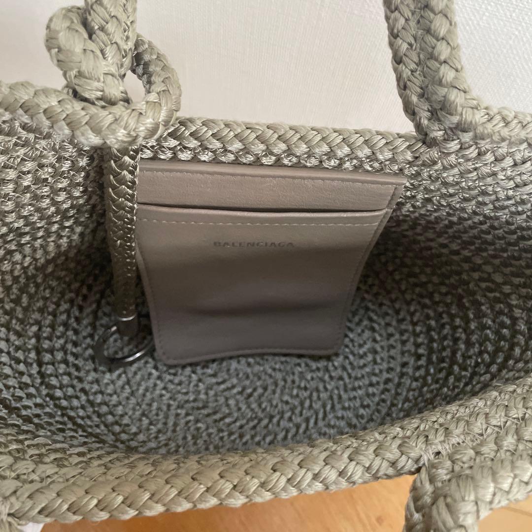 BALENCIAGA かごバッグ グレー