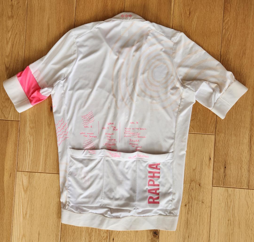 Rapha Proteam ラファ プロチーム サイクリングジャージ白 Mサイズ