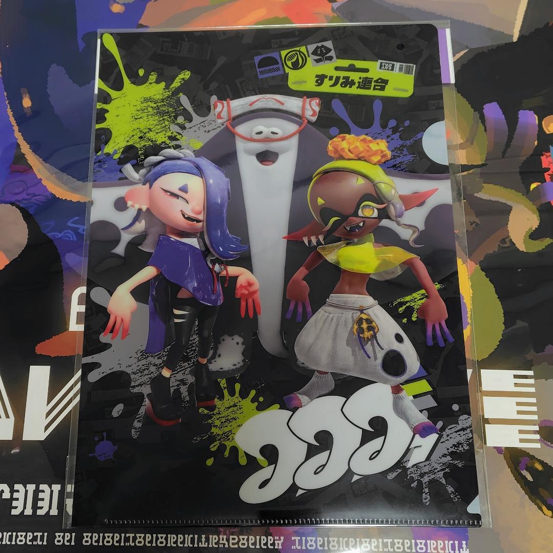 スプラトゥーン シオカライブ テンタライブ バンカライブ ポスター3点+おまけ