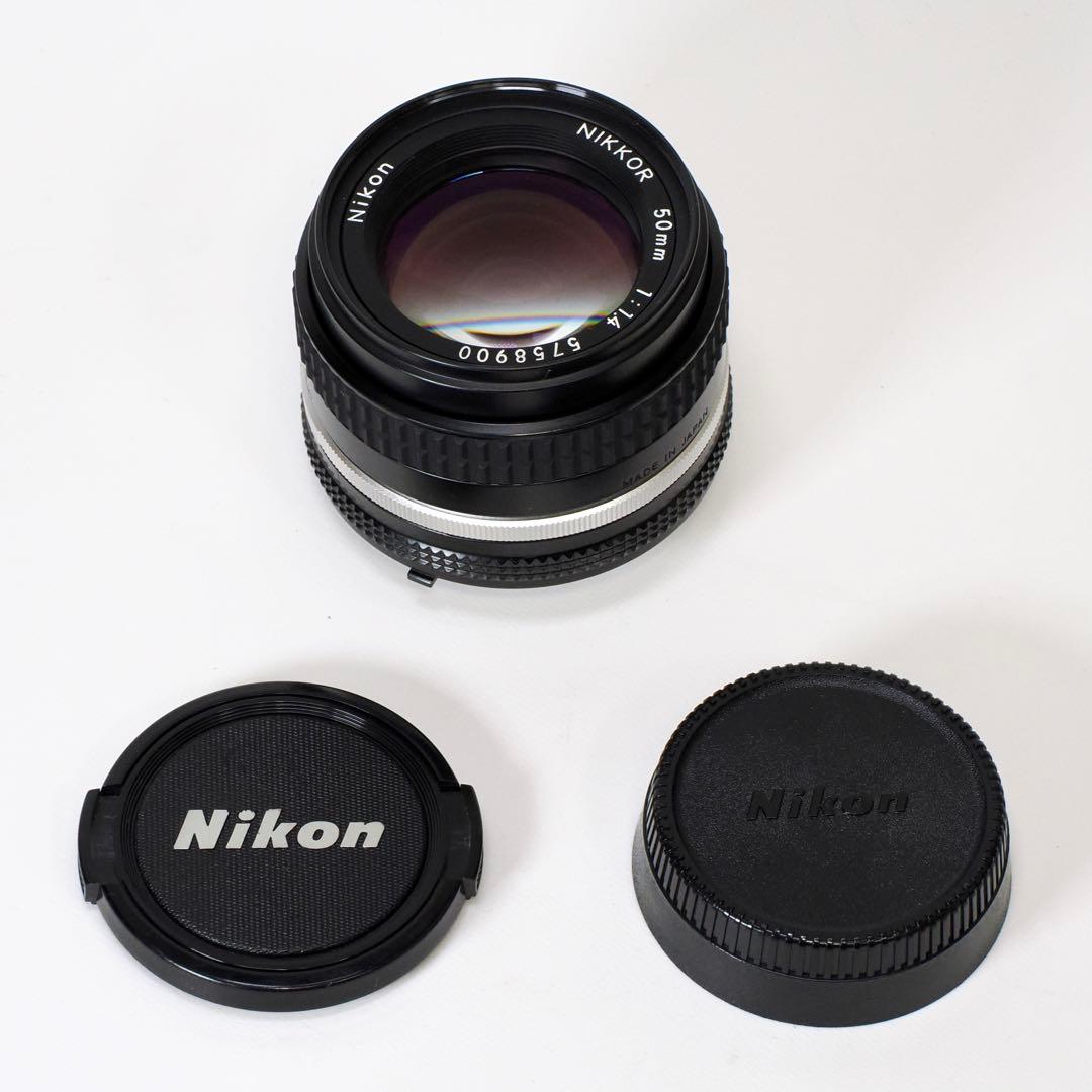 Nikon Ai NIKKOR 50mm F1.4 単焦点 マニュアル