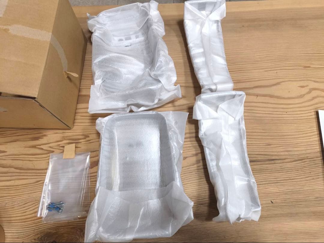 キャンター 純正メッキミラーカバー 左右新品【未使用】