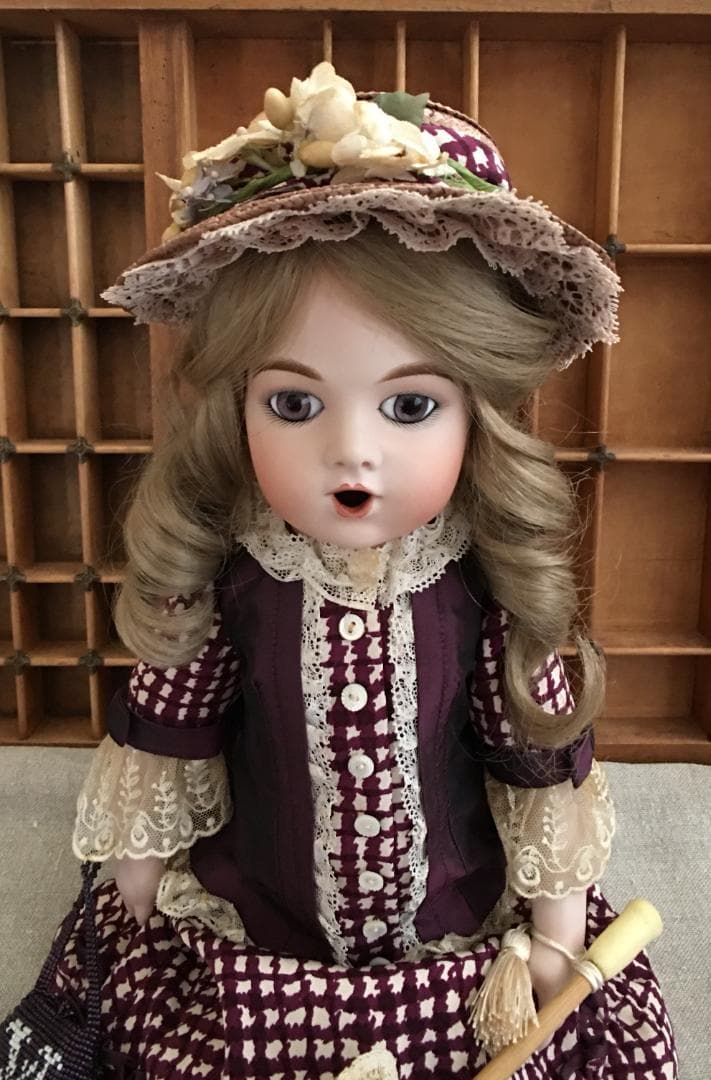 ビスクドール 8/25-45-Bru (リプロ) 作家様モノ 45cm