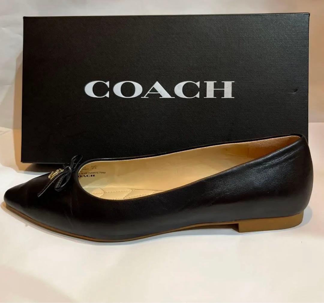 【コーチ】　パンプス　サイズ7