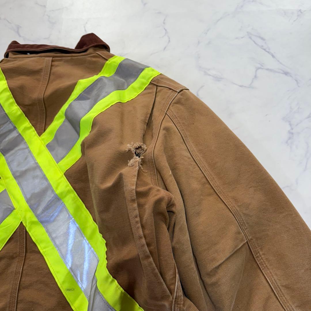 d*5様 【レア品】カーハート ダック生地 トラディショナルコート ブラウン リ