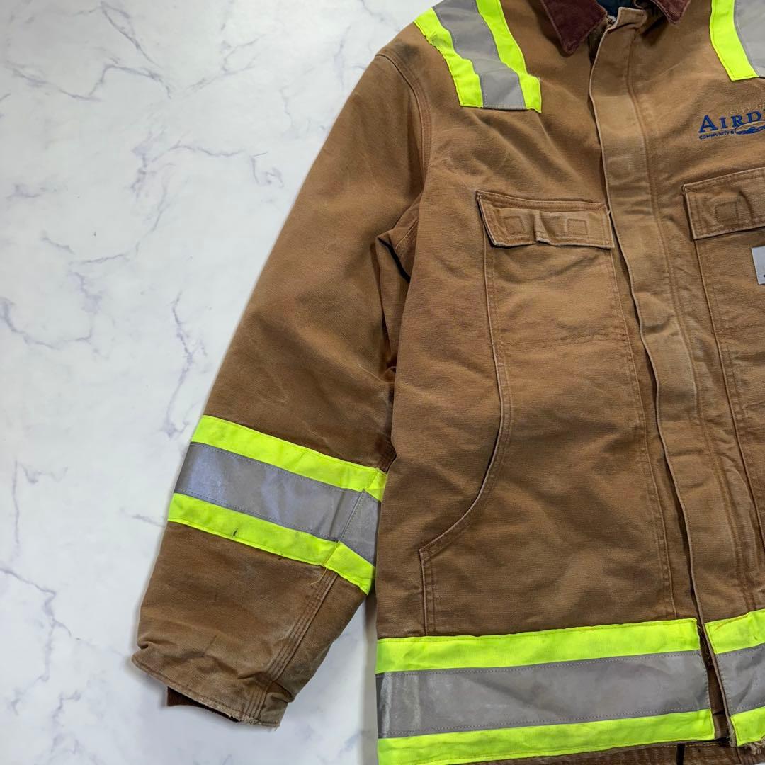 d*5様 【レア品】カーハート ダック生地 トラディショナルコート ブラウン リ