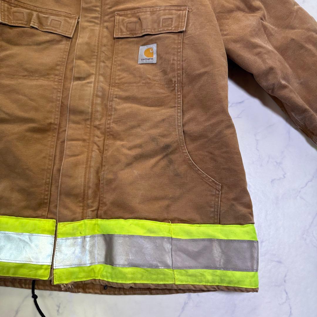 d*5様 【レア品】カーハート ダック生地 トラディショナルコート ブラウン リ