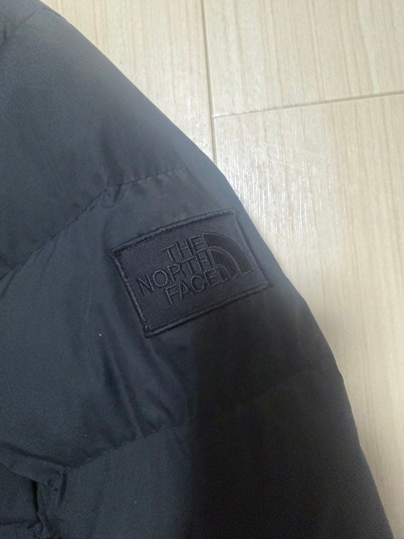 ノースフェイス　パープルレーベル　ブラックダウンジャケット　ダウンシャツ