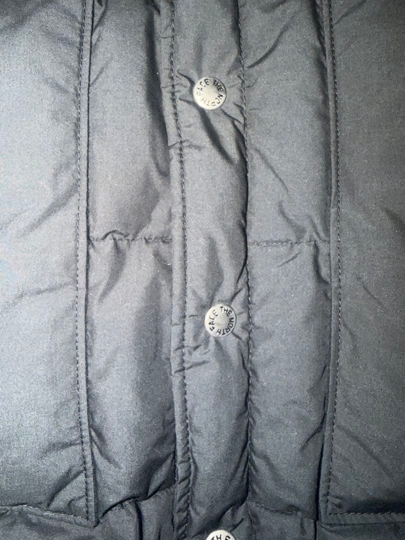 ノースフェイス　パープルレーベル　ブラックダウンジャケット　ダウンシャツ