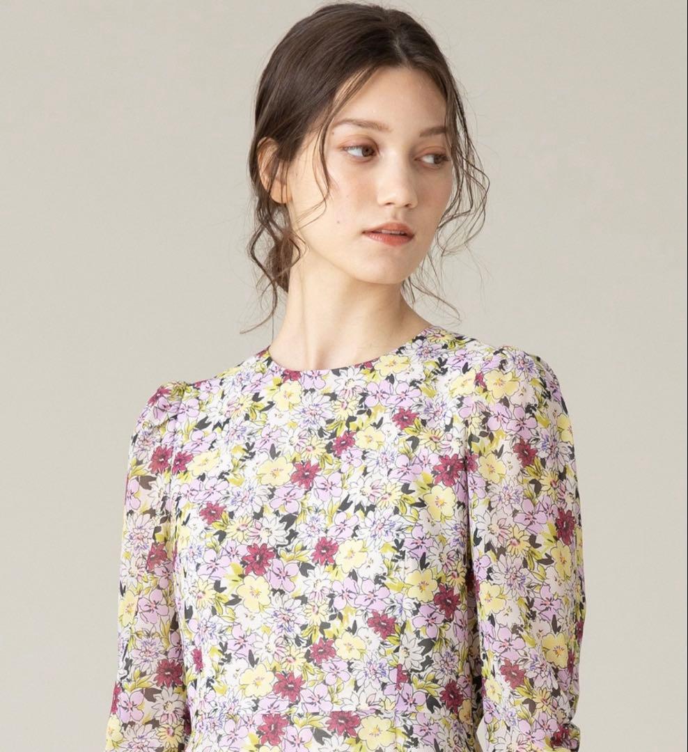 LOULOU WILLOUGHBY 花柄ロングワンピース