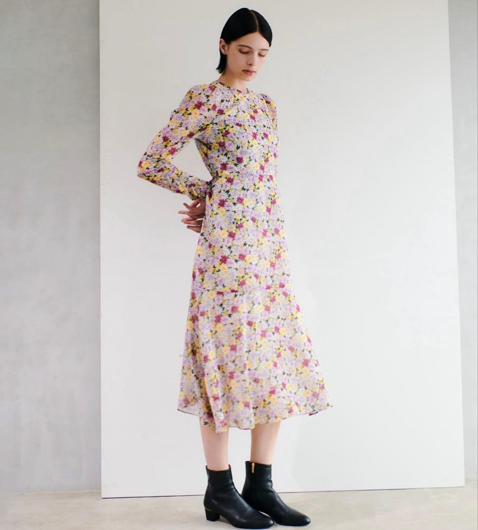 LOULOU WILLOUGHBY 花柄ロングワンピース