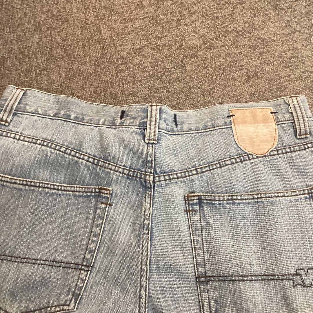 00s 古着 Mecca デニムパンツ ワイド baggy Y2K B系 シティ